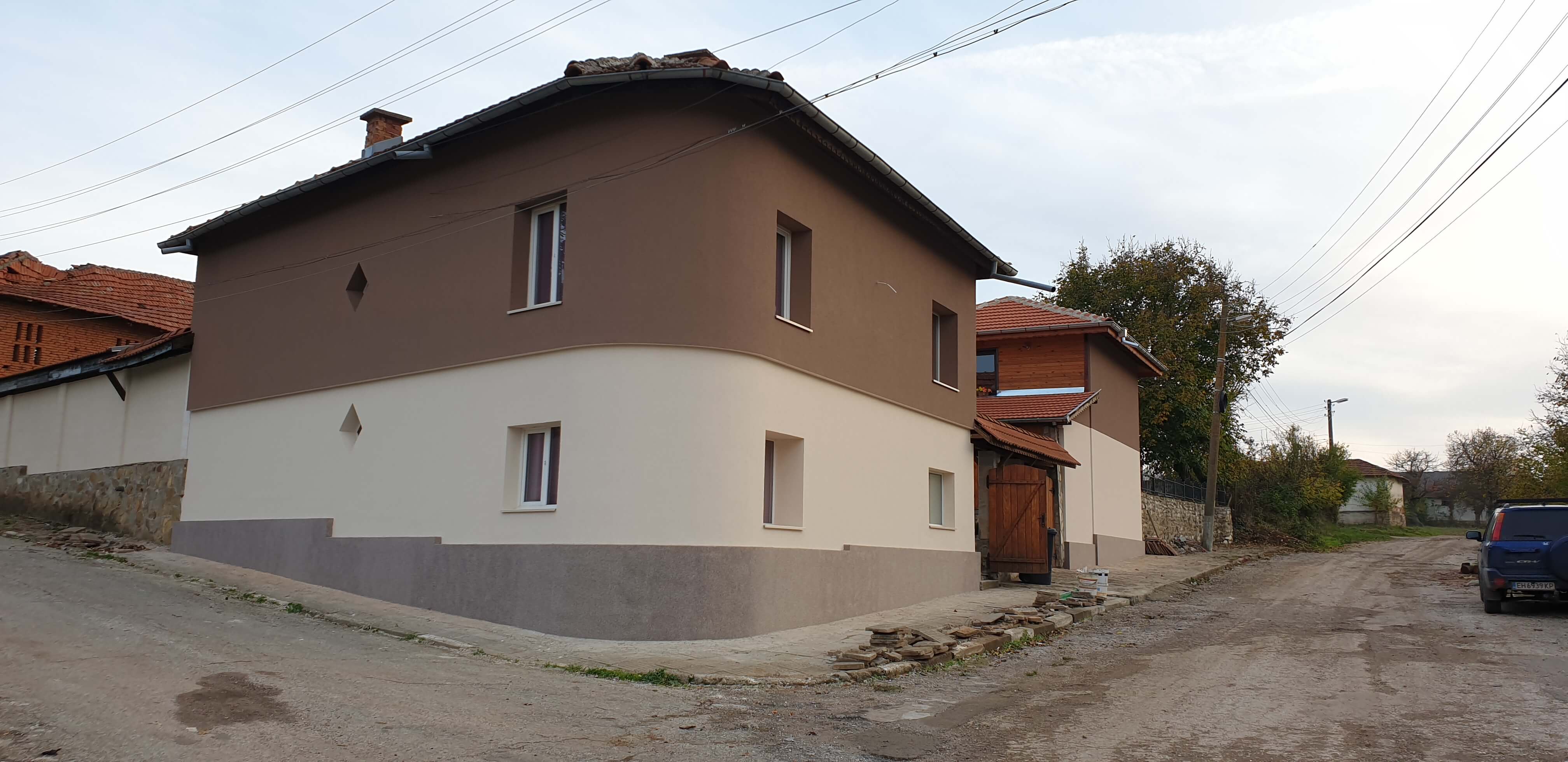 Външна изолация на къща